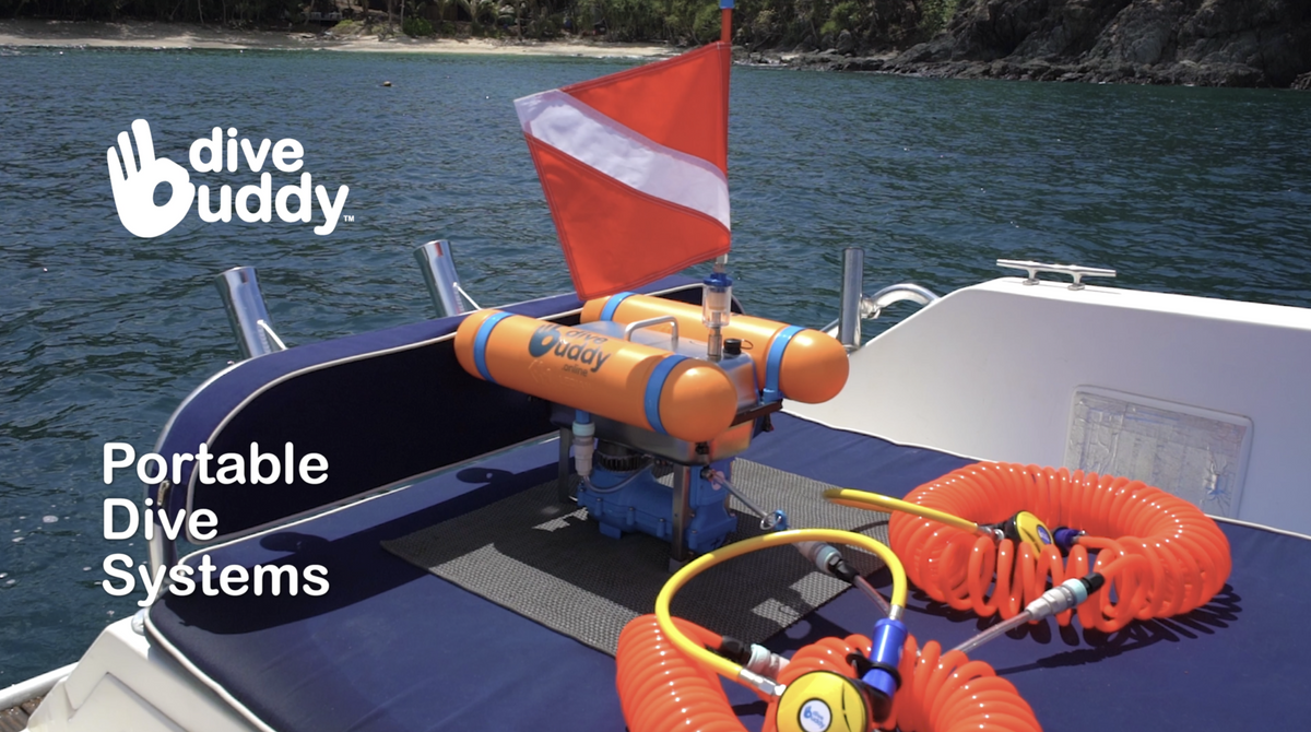 Portable Diving System DiveBuddy Air | Portable Dive Compressor for Diving